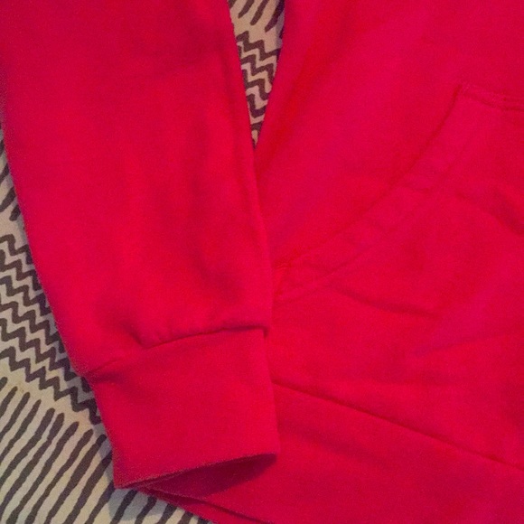 Hot pink North Face hoodie - Picture 4 of 8